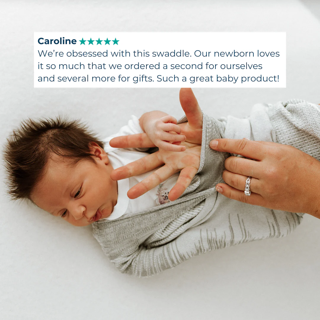 Grey Swaddle Sleep Sack - Image 3