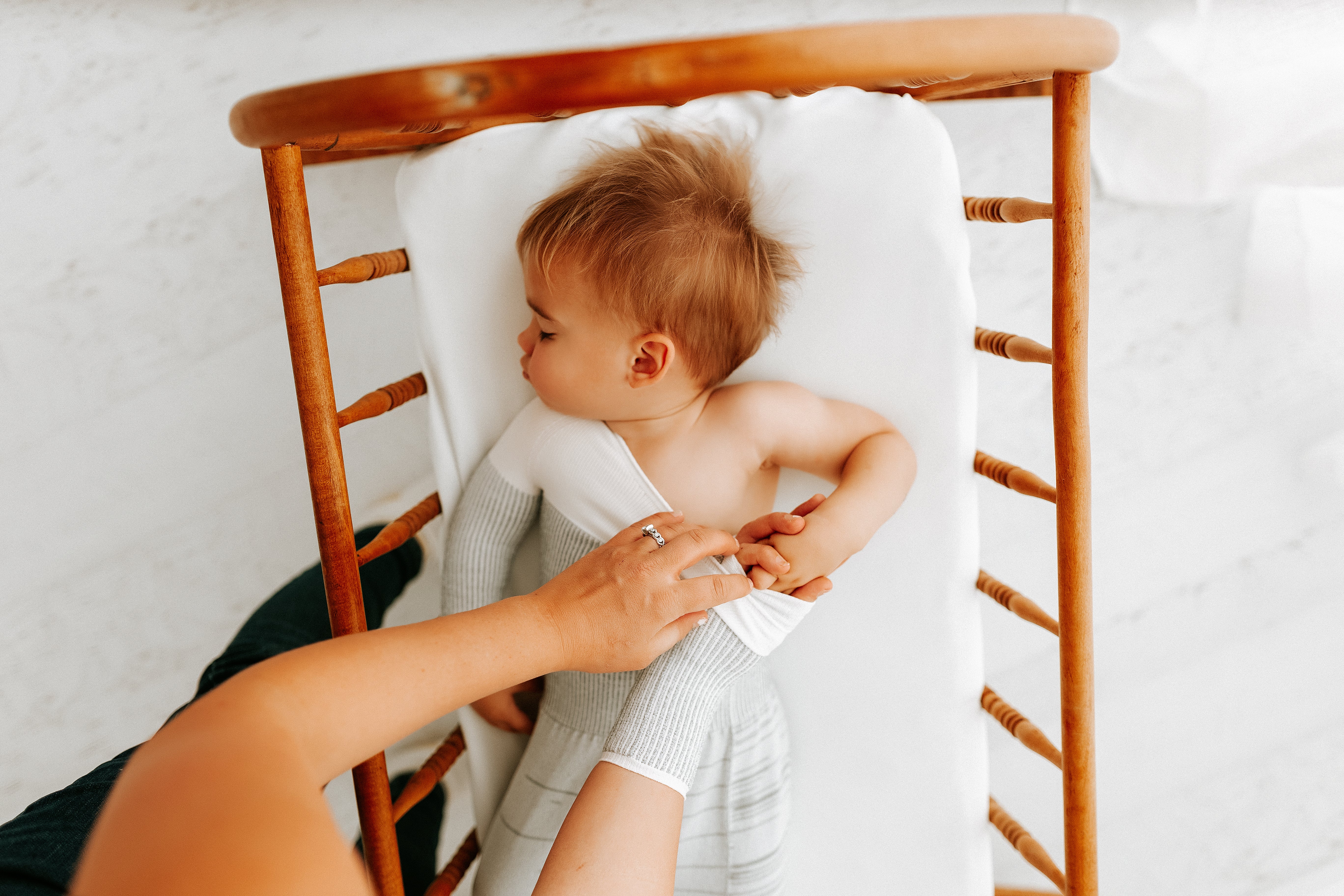 Grey Arms Out™ Long Sleeve Sleep Sack - Image 4