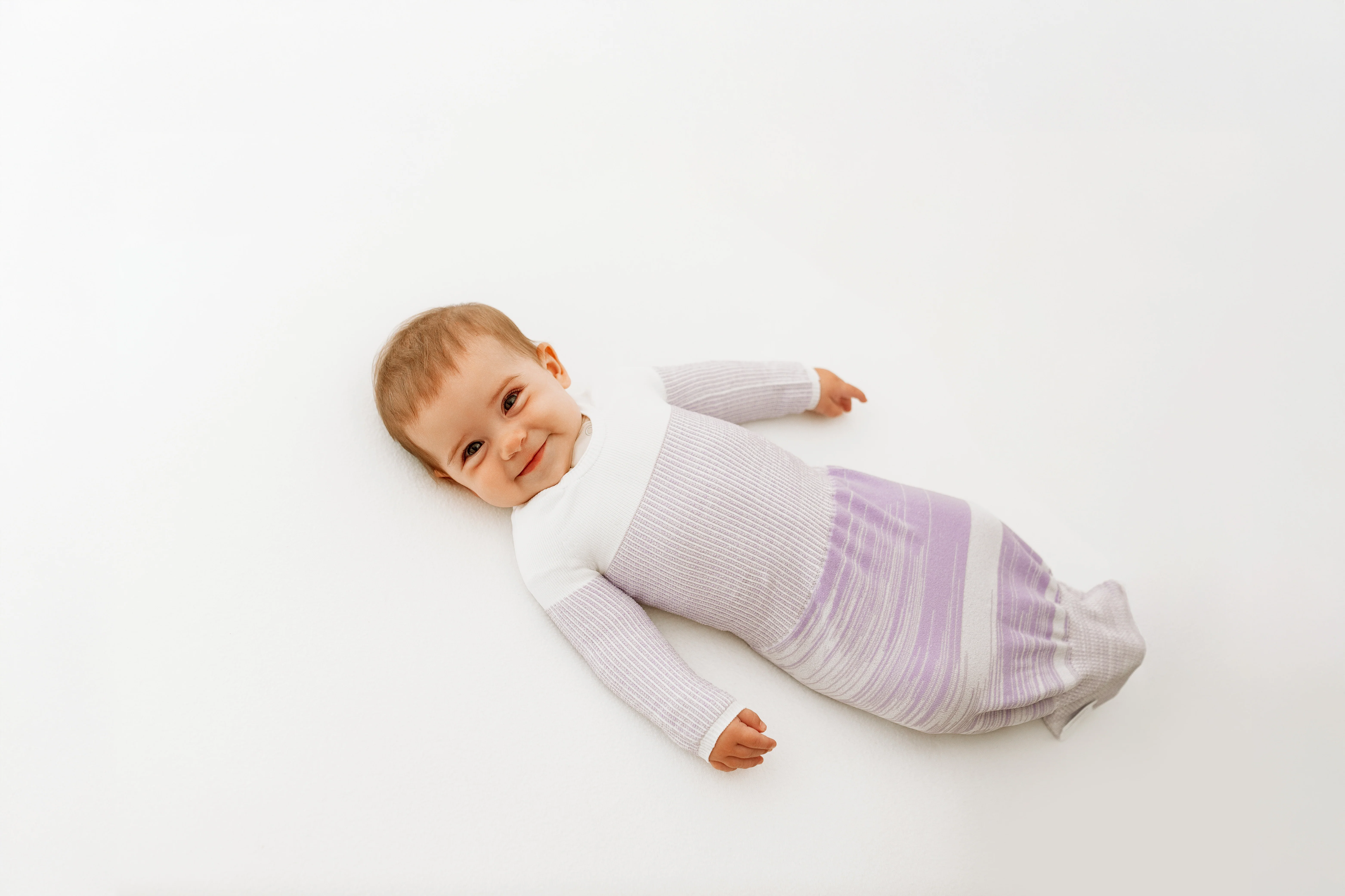 Lavender Arms Out™ Long Sleeve Sleep Sack - Image 4