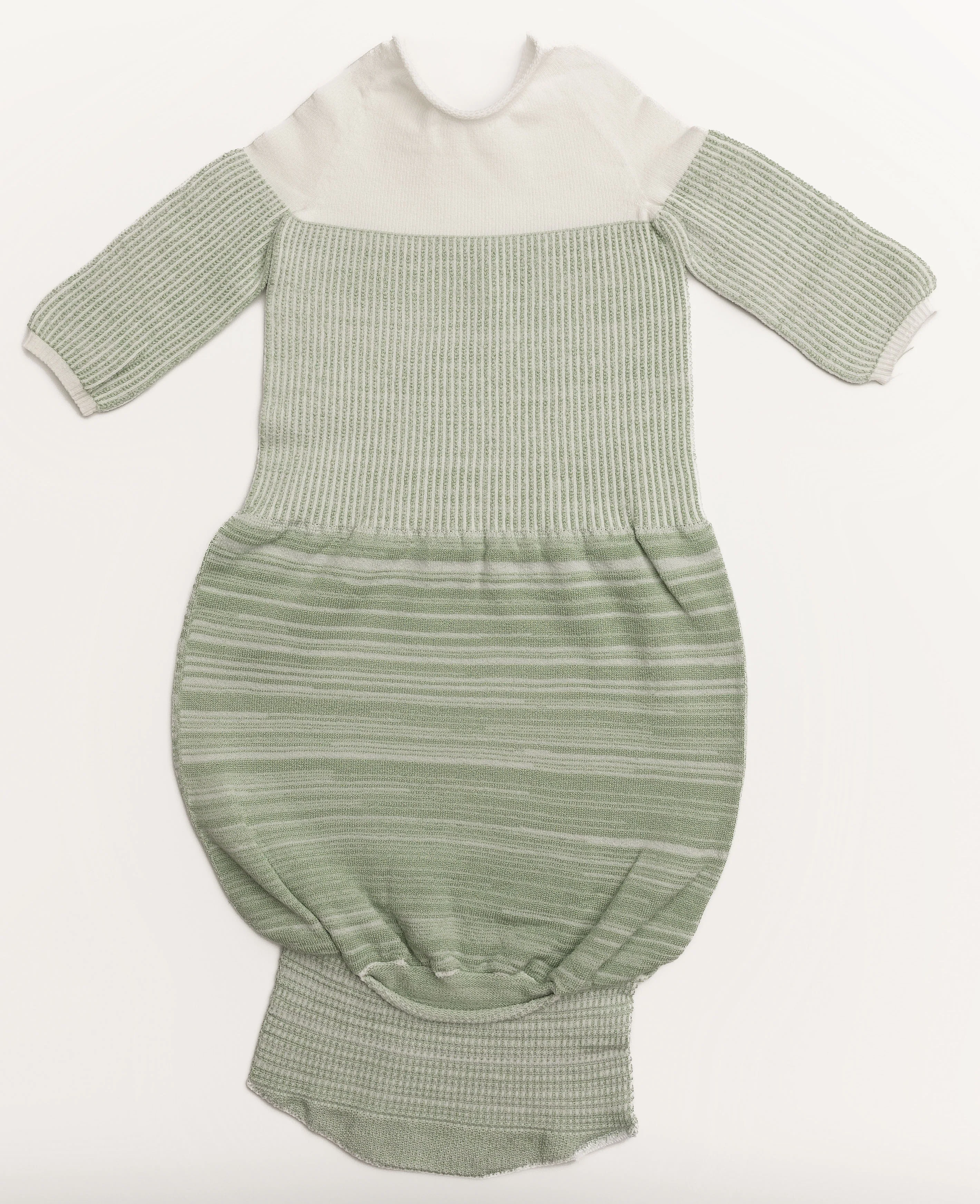 Bamboo Blend Mint Arms Out™ Long Sleeve Sleep Sack - Image 6